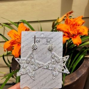 Diamond Star Earrings